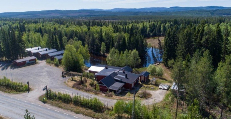 Luftansicht Ferienhaus Vemh�n