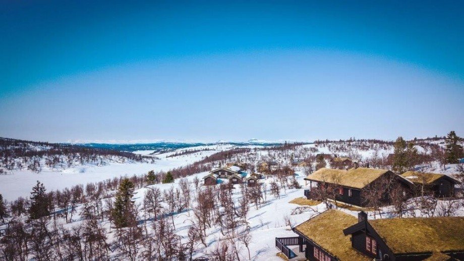 Olsjolitoppen im Winter Freizeitgrundst�ck Etnedal