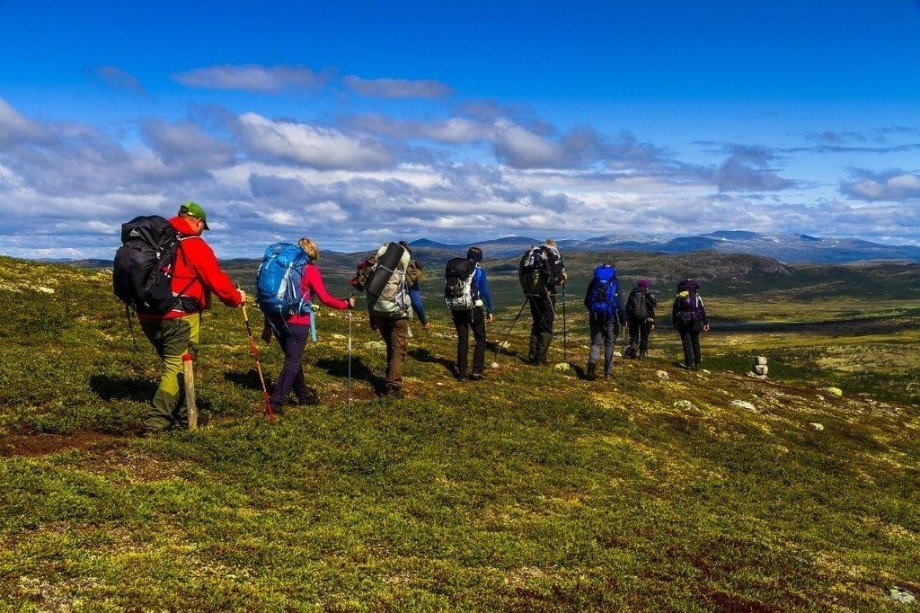 Wandergruppe Freizeitgrundst�ck Etnedal