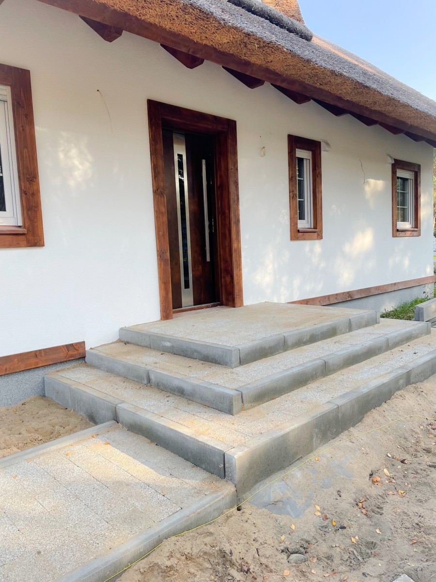 Hauseingang Einfamilienhaus Gardna Wielka