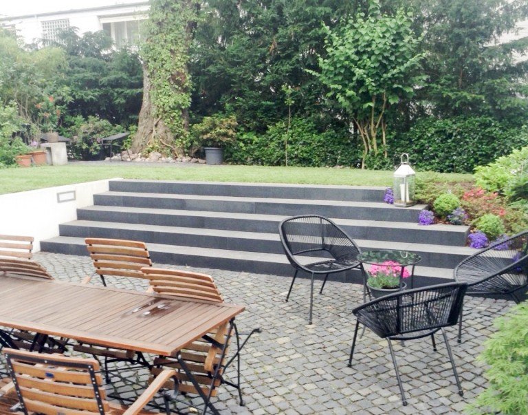Garten und gro�e Terrasse Hamburg - Hamburg Terrassenwohnung Terrassenwohnung mit gro�em Garten in Harvestehude - eine Rarit�t