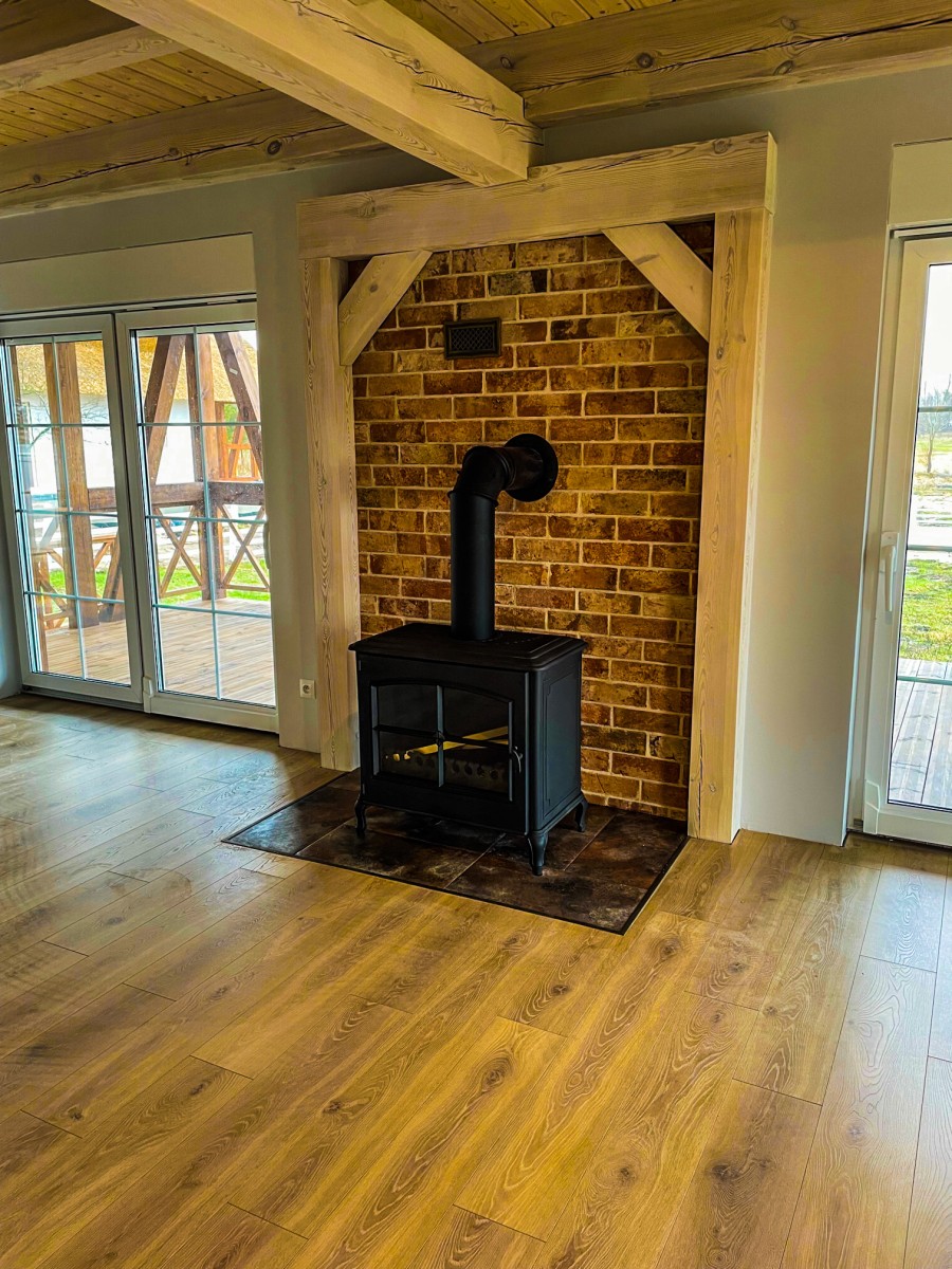 Kaminofen Einfamilienhaus Gardna Wielka