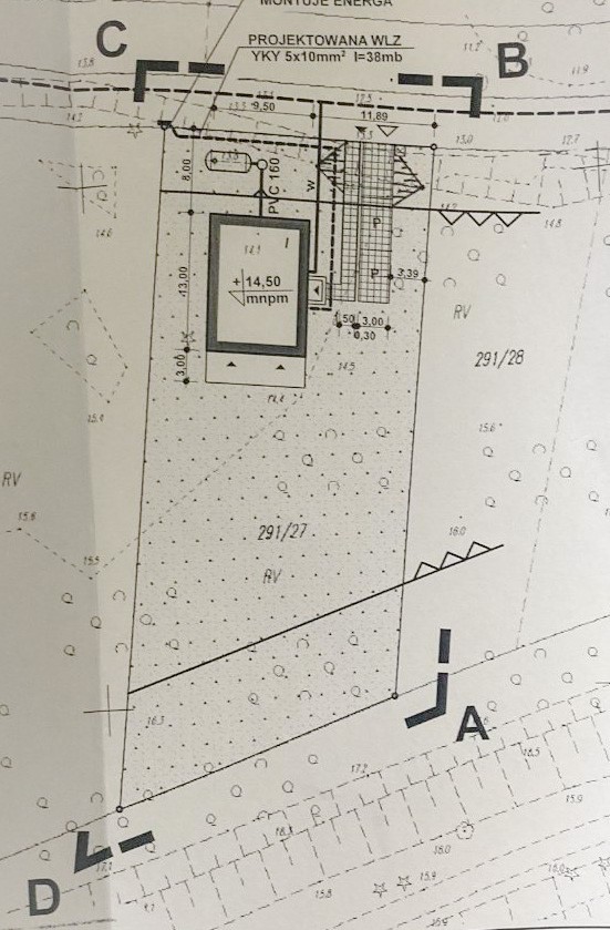 Lageplan Einfamilienhaus Gardna Wielka