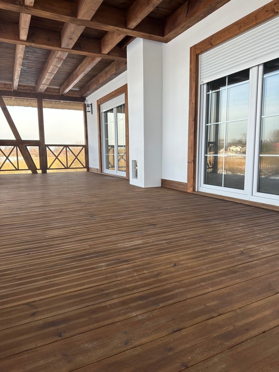 Gartenterrasse Einfamilienhaus Gardna Wielka