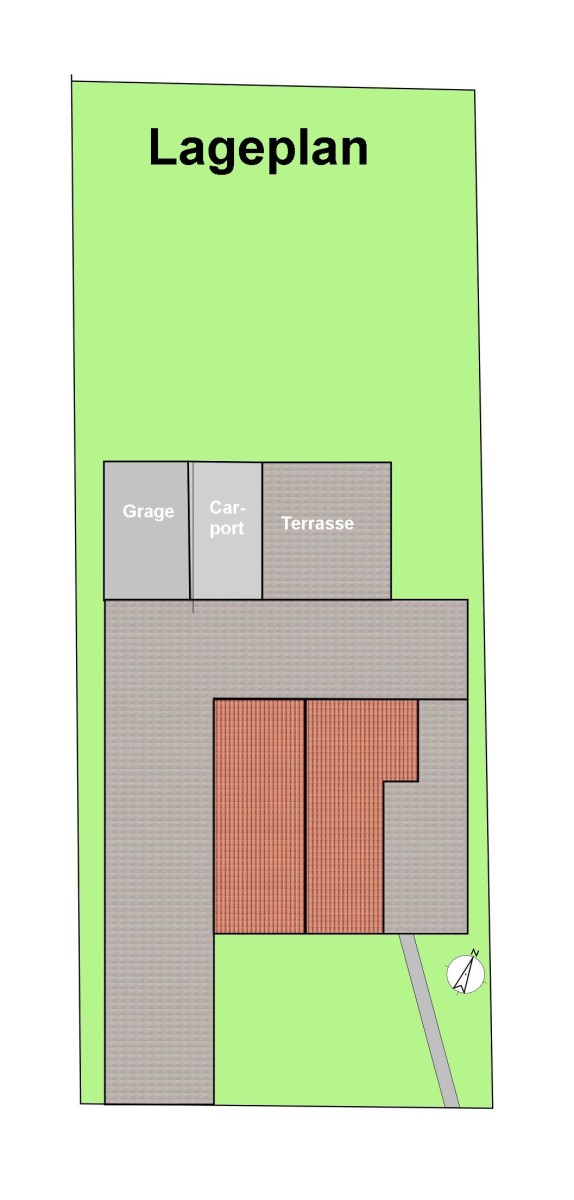 Lageplan Einfamilienhaus Rellingen