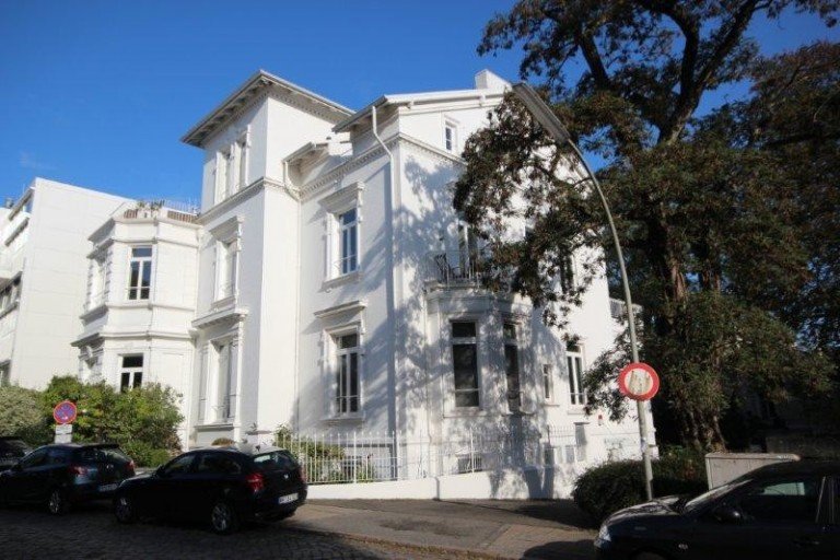 Ansicht vorn Hamburg - Harvestehude Terrassenwohnung Top-Lage in Harvestehude: vollst�ndig m�blierte Wohnung zu mieten
