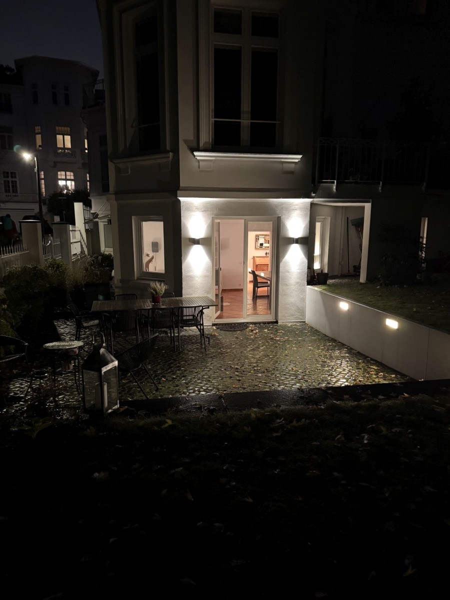 Sommerabend Terrassenwohnung Hamburg