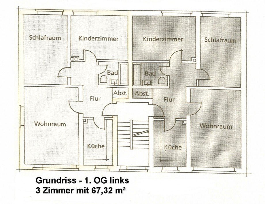 Grundriss Etagenwohnung Reinbek