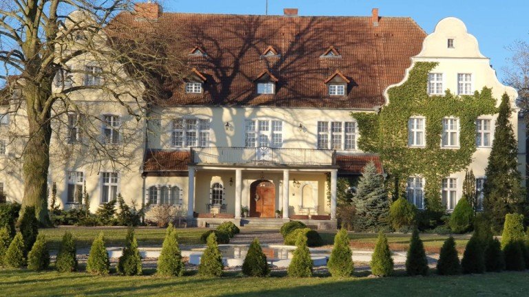 historische Ansicht Wolkowo - Gro�polen Hotels Schlosshotel nahe Posen zu verkaufen