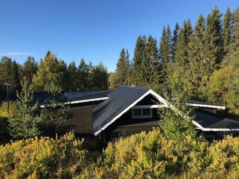 Ansicht Haus Vemh�n - H�rjedalen J�mtland L�n Ferienhaus Luxus und Natur - Fischen, Wassersport und Ski
